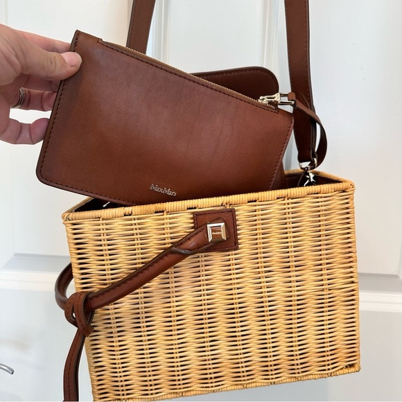 NWOT Max Mara Shoulder Bag with Leather Strap. Sz: OS Spring/Summer/Vacations - Picture 15 of 17